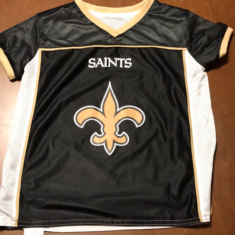 New Orleans Saints Football Reversible Kids Jersey